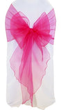 Organza Chair Sash Sample