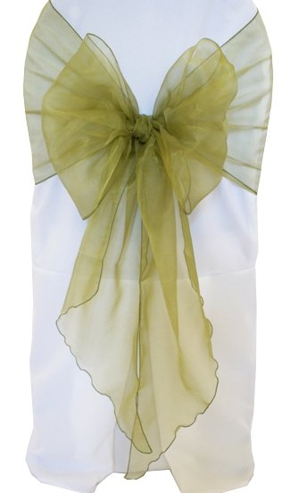 Organza Chair Sash Sample