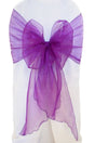 Organza Chair Sash Sample
