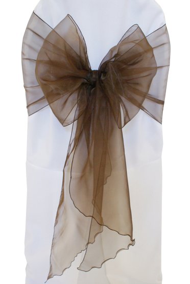 Organza Chair Sash Sample