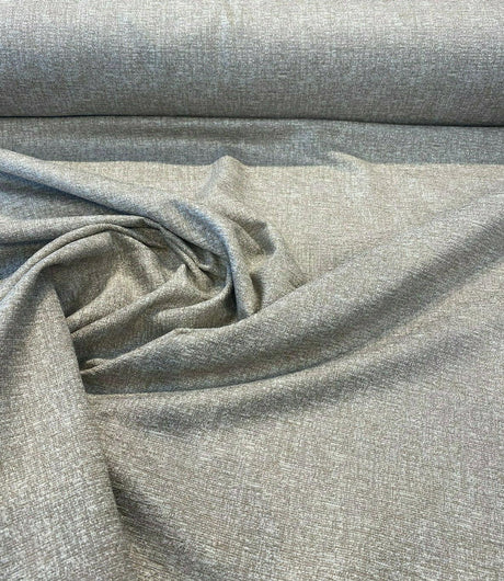 Fabricut Softhide Polyester Cotton Fabric - Beige Halo Slubbed Textured, 56" Width (1 Yard)