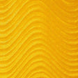 Yellow Wave Swirl Flocking Velvet Upholstery Fabric,