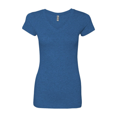 Bayside® Juniors' USA-Made V-Neck T-Shirt