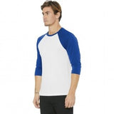 TULTEX® Fine Jersey Raglan Crewneck Three-Quarter Sleeve Tee