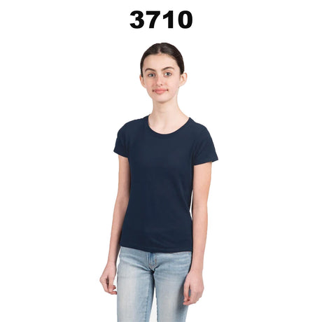 Next Level® Girls Cotton Princess Crewneck Shortsleeve T-Shirt