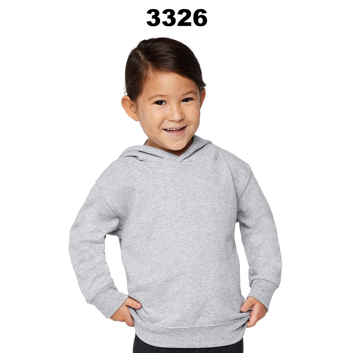 RADYAN® Toddler Pullover Fleece Long sleeve Hoodie - 3326