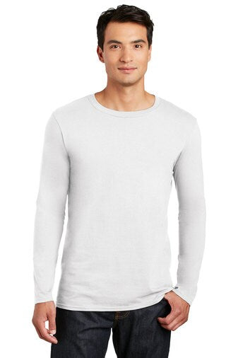 Gildan Softstyle Crewneck Long Sleeve T-Shirt | Premium Cotton Tee