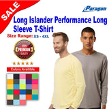 Paragon® Long Islander Performance Long Sleeve T-Shirt