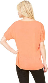 BELLA + CANVAS® Women’s Slouchy Short Sleeve V-Neck Tee