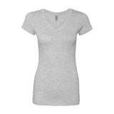 Bayside® Juniors' USA-Made V-Neck T-Shirt