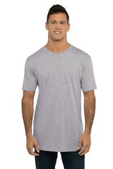Next Level Apparel® Men's Crewneck Short Sleeve Cotton Long Body Tee