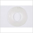 30mm White Plastic Pendant