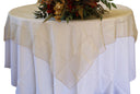 Square Marquis Damask Jacquard Table Overlay 240GSM
