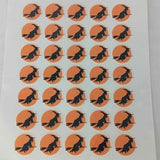 Edible Halloween Cupcake Toppers (12 Count) – Icing Circles Edible Cake Decorations for Baked Goods