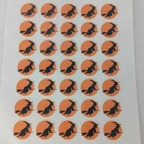 Edible Halloween Cupcake Toppers (12 Count) – Icing Circles Edible Cake Decorations for Baked Goods