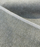 Fabricut Softhide Polyester Cotton Fabric - Shadow Gray Off White, Hint Of Dark Green, Slubbed Textured, 56" Width (1 Yard)