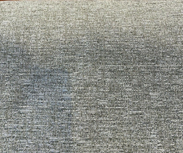 Fabricut Softhide Polyester Cotton Fabric - Shadow Gray Off White, Hint Of Dark Green, Slubbed Textured, 56" Width (1 Yard)