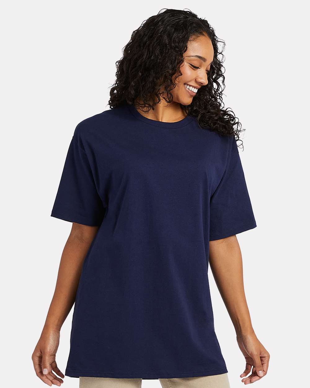 Hanes® Essential-T Tall T-Shirt 100% Cotton Comfort
