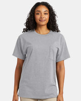Hanes® Essential-T Pocket Crewneck Short Sleeve T-Shirt
