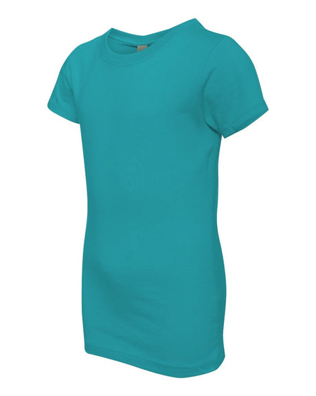 Next Level® Girls Cotton Princess Crewneck Short Sleeve T-Shirt