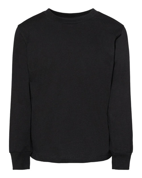 BELLA + CANVAS® Toddler Jersey Crewneck Long Sleeve T-Shirt