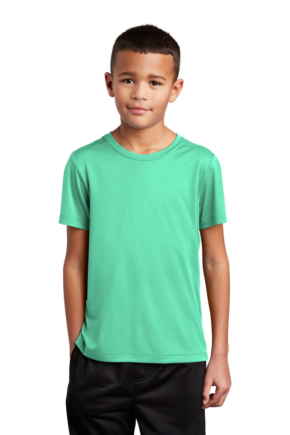 Sport-Tek® Youth Posi-UV Pro Crew Neck Short Sleeve Tee