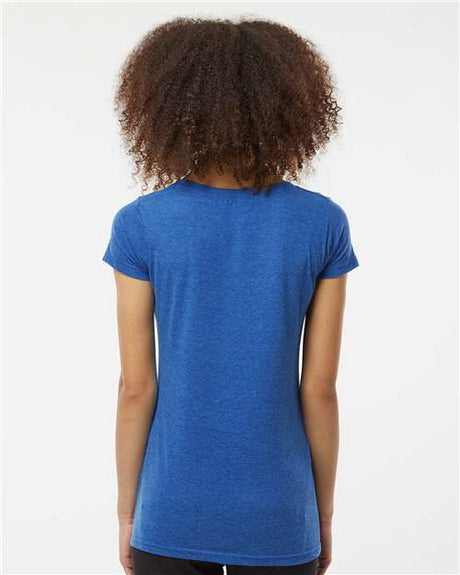 Tultex® Women's Poly Rich Scoop Neck Short Sleeve T-Shirt
