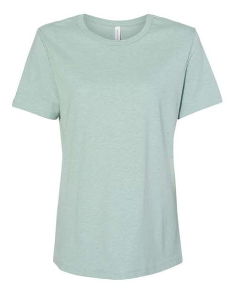 BELLA + CANVAS® Women’s Relaxed Fit Short Sleeve Heather CVC Tee