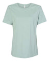 BELLA + CANVAS® Women’s Relaxed Fit Short Sleeve Heather CVC Tee