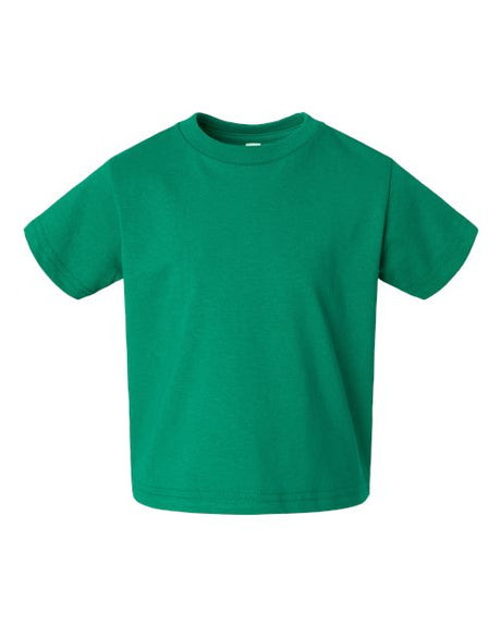 Rabbit Skins® Toddler Cotton Jersey Crew Neck Short Sleeve Tee - 3301T