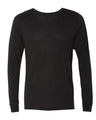 BELLA + CANVAS® Triblend Crewneck Long Sleeve T-shirt for Men