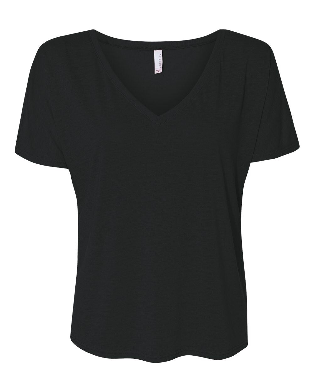 BELLA + CANVAS® Women’s Slouchy Short Sleeve V-Neck T-shirt
