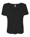 BELLA + CANVAS® Women’s Slouchy Short Sleeve V-Neck T-shirt
