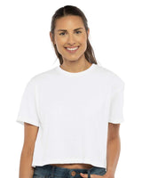 Next Level® Women's Short Sleeve Crewneck Ideal Crop Top - 1580