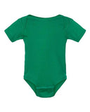 RADYAN® Infant Short Sleeve Baby Rib Bodysuit