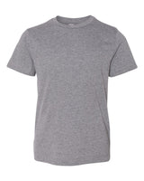 Youth Fine Jersey Crewneck Short Sleeve Tee
