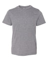 Youth Fine Jersey Crewneck Short Sleeve Tee