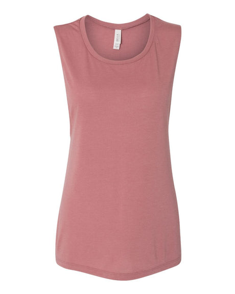 BELLA + CANVAS® Women's Flowy Scoop Muscle Tank