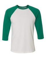 BELLA + CANVAS® Three-Quarter Crewneck Baseball T-Shirt
