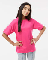Youth Gold Soft Touch Crewneck Short Sleeve T-Shirt