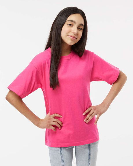 Youth Gold Soft Touch Crewneck Short Sleeve T-Shirt