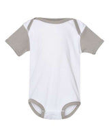 RADYAN® Infant Baby Rib Short Sleeve Bodysuit