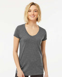 Tultex® Women's Poly-Rich V-Neck Short Sleeve T-Shirt