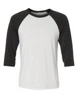 BELLA + CANVAS® Three-Quarter Crewneck Baseball T-Shirt