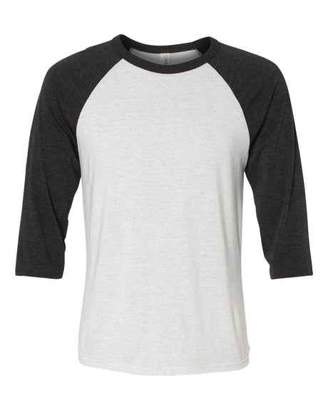 BELLA + CANVAS® Three-Quarter Crewneck Baseball T-Shirt