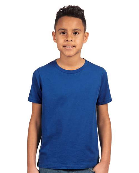 Next Level® Youth Cotton Crewneck Short Sleeve T-Shirt