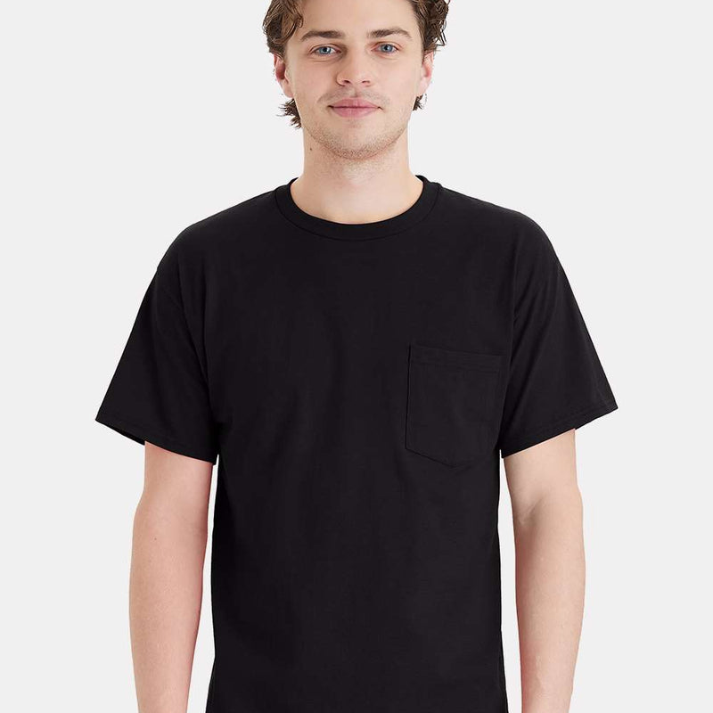 Essential-T Pocket Crewneck Short Sleeve T-Shirt