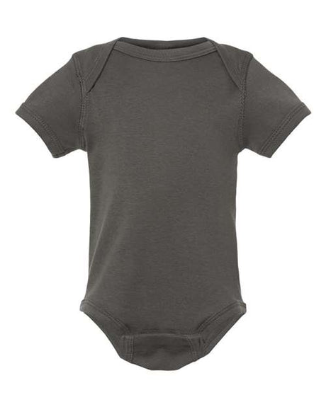 RADYAN® Infant Baby Rib Short Sleeve Bodysuit