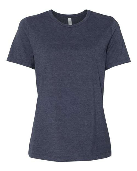 BELLA + CANVAS® Women’s Relaxed Fit Short Sleeve Heather CVC Tee