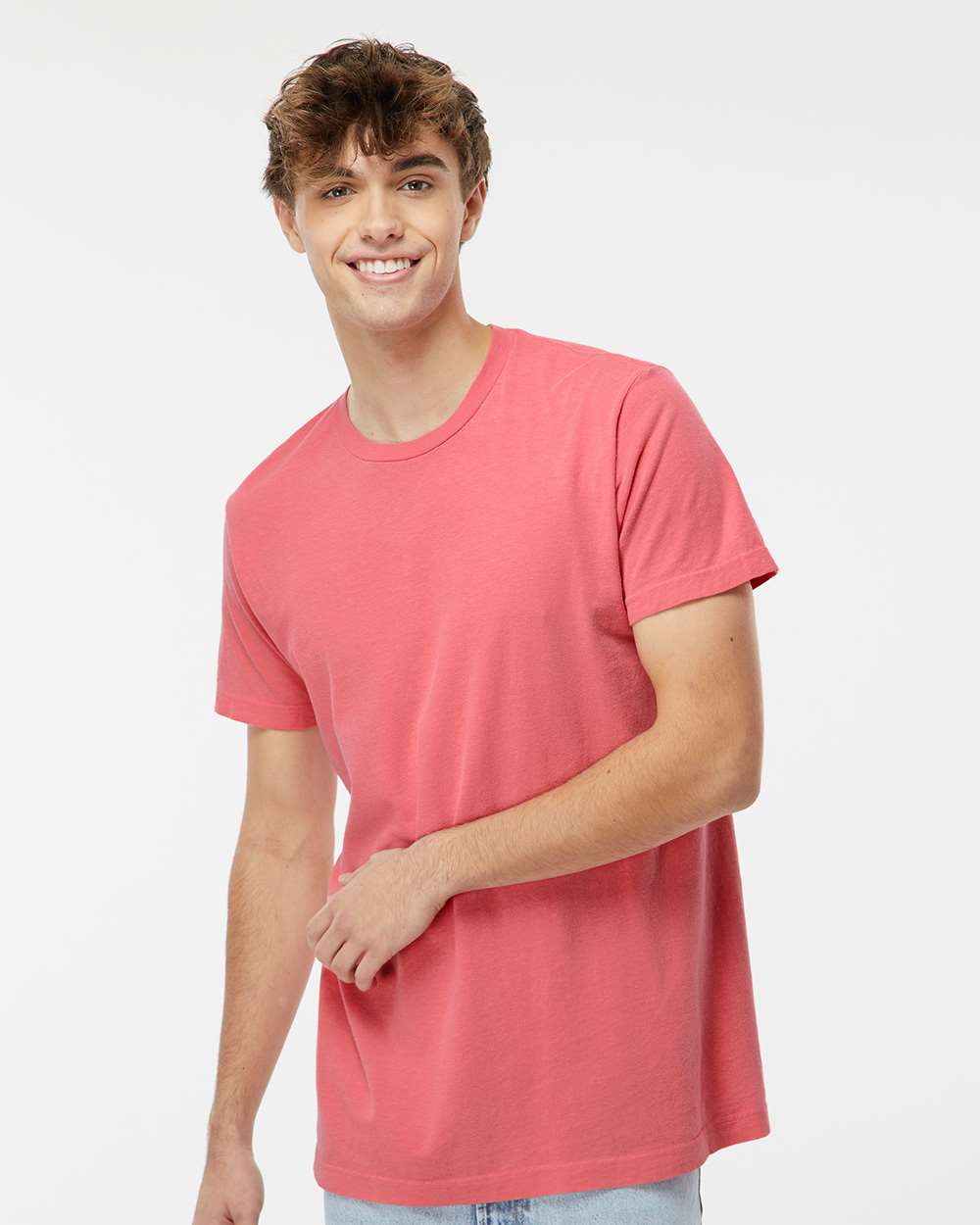 Vintage Garment-Dyed Crewneck Short Sleeve T-Shirt